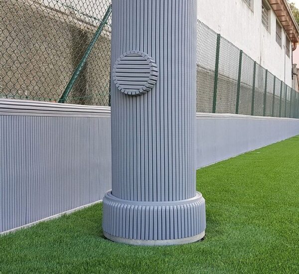 Pillar-Wall-Guard-grey-installed